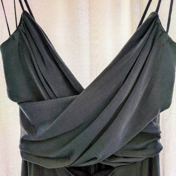 NWOT CUSHNIE ET OCHS Blue Silk Cut-out Midi dress - Picture 3 of 5